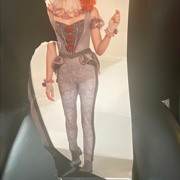 Women’s Halloween Costume- Pennywise from Movie II of “IT”. - Picture 5 of 9